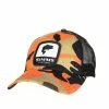 Simms Fishing Products Simms Bass Patch Trucker -LINES & LEADERS Store 12212 825 bass patch trucker woodland camo flame f22 2 hires 2100x1400 dd7c536d a7f4 464e 99c3 569653e5fd0f