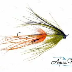 Jerry's Intruder By Aqua Flies -LINES & LEADERS Store 12301jerrysintruderoliveorange