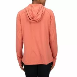 Simms Fishing Products Simms Women's SolarFlex Hoody // XL -LINES & LEADERS Store 12889 664 womens solarflex hoody smoked salmon heather s21 017 hires 720x679 cc0a2b8f e751 4a00 af71 4290ee054d2b