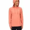 Simms Fishing Products Simms Women's SolarFlex Hoody // XL -LINES & LEADERS Store 12889 664 womens solarflex hoody smoked salmon heather s21 018 hires 619x720 5dbb5970 bf18 4d68 96df c10e08525582