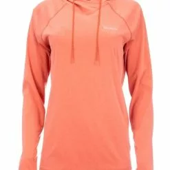 Simms Fishing Products Simms Women's SolarFlex Hoody // XL -LINES & LEADERS Store 12889 664 womens solarflex hoody smoked salmon heather s21 hires 480x720 a2eea2ee b28c 4003 8d56 bf9846dd5051