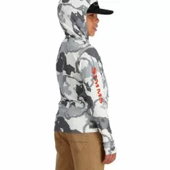 Simms Fishing Products Simms Kid's Solar Tech Hoody 20 Simms Fishing Products Simms Kid's Solar Tech Hoody -LINES & LEADERS Store 12895 2003 solar tech hoody model s23 back