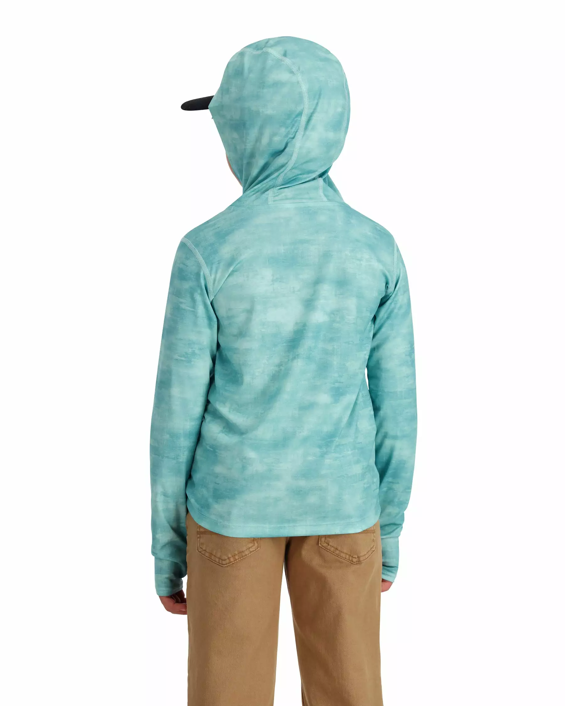 Simms Fishing Products Simms Kid's Solar Tech Hoody 7 Simms Fishing Products Simms Kid's Solar Tech Hoody - Image 5