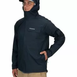 Simms Fishing Products Simms Men's Waypoints™ Rain Jacket -LINES & LEADERS Store 12908 404 waypoints jacket admiral blue s21 033