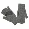 Simms Fishing Products Simms Wool Half Finger Glove -LINES & LEADERS Store 13234 030 wool half finger mitt steel s21