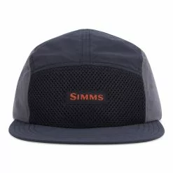 Simms Fishing Products Simms Flyweight Mesh Cap -LINES & LEADERS Store 13250 003 flyweight mesh cap tabletop s23 front