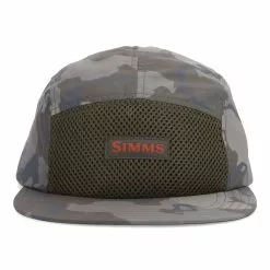 Simms Fishing Products Simms Flyweight Mesh Cap -LINES & LEADERS Store 13250 1082 flyweight mesh cap tabletop s23 front