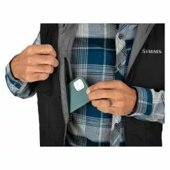 Simms Fishing Products Simms Men's Fall Run Vest -LINES & LEADERS Store 13304 001 fall run vest black f21 035