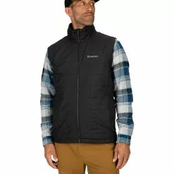 Simms Fishing Products Simms Men's Fall Run Vest -LINES & LEADERS Store 13304 001 fall run vest black f21 041