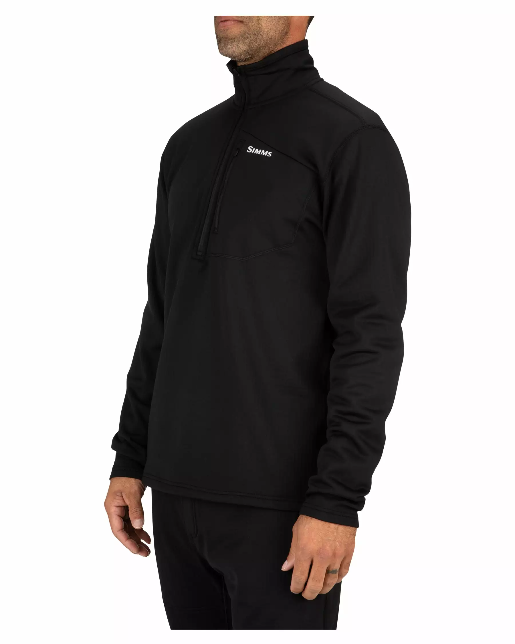 Simms Fishing Products Simms Men's Thermal 1/4 Zip Top 5 Simms Fishing Products Simms Men's Thermal 1/4 Zip Top - Image 3