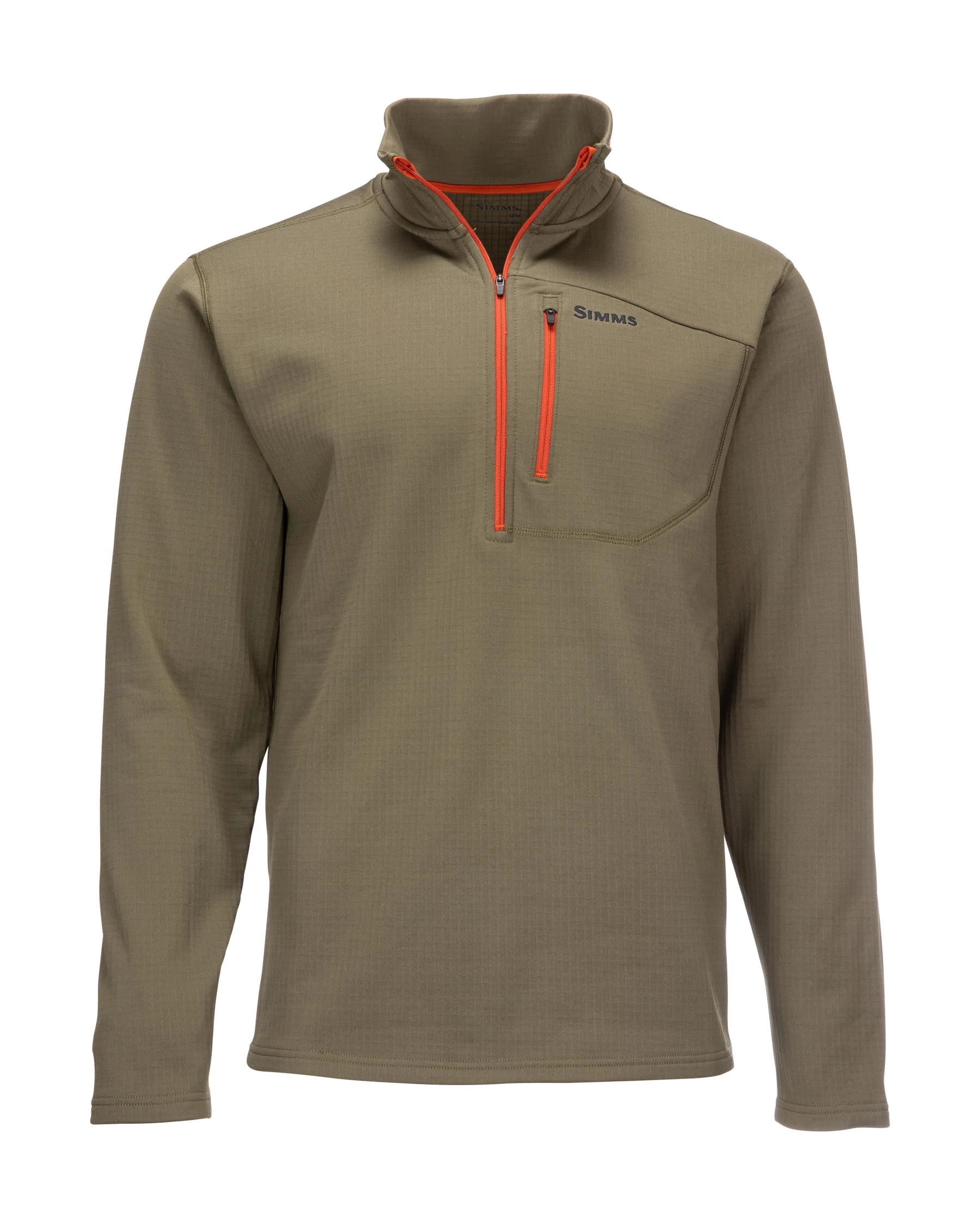 Simms Fishing Products Simms Men's Thermal 1/4 Zip Top 4 Simms Fishing Products Simms Men's Thermal 1/4 Zip Top - Image 2