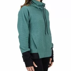 Simms Fishing Products Simms Women's Rivershed Sweater -LINES & LEADERS Store 13316 444 womens rivershed sweater avalon teal f21 019