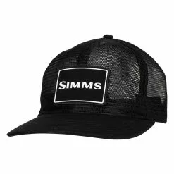 Simms Fishing Products Simms Mesh All-Over Trucker -LINES & LEADERS Store 13362 001 mesh all over trucker black s22 002 hires 2100x1400 884c1103 52e4 4387 9ff9 198bd57dcb8d