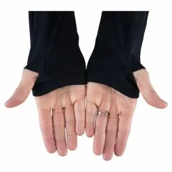 Simms Fishing Products Simms W's Heavyweight Baselayer Hoody -LINES & LEADERS Store 13420 001 womens heavyweight baselayer hoody black f21 034