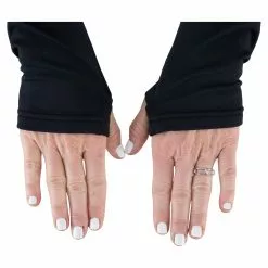 Simms Fishing Products Simms W's Heavyweight Baselayer Hoody -LINES & LEADERS Store 13420 001 womens heavyweight baselayer hoody black f21 037