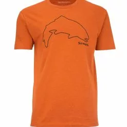 Simms Fishing Products Simms M's Trout Outline T-Shirt