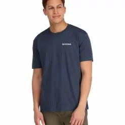 Simms Fishing Products Simms M's Trout On My Mind T-Shirt -LINES & LEADERS Store 13629 414 trout on my mind t shirt model f22 front 1686x2100 33c7ce72 33e4 416b b630 ca8af7ca73dd