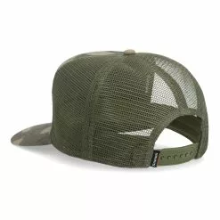 Simms Fishing Products Simms Brown Trout 7-Panel Trucker -LINES & LEADERS Store 13721 309 brown trout 7 panel tabletop s23 3