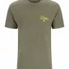 Simms Fishing Products Simms Script Line T-Shirt -LINES & LEADERS Store 13776 914 script line t shirt Mannequin s23 front