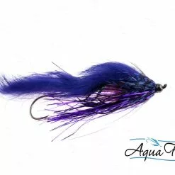 Hartwick's Tungsten Cyclops Leech By Aqua Flies -LINES & LEADERS Store 14131hartwicktungstencyclopsleechblkpurp