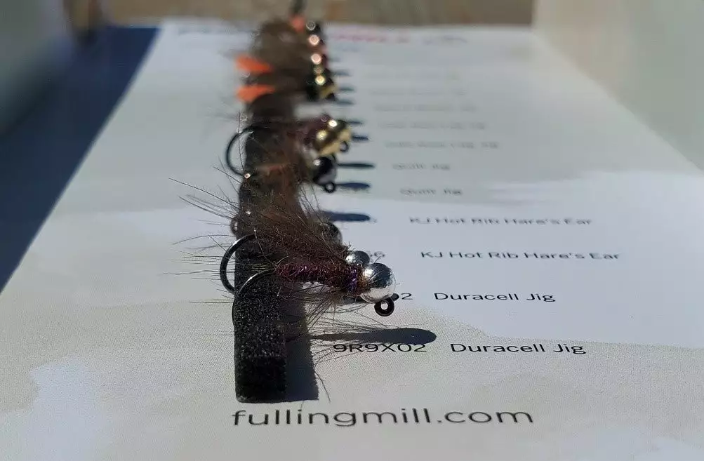 Jighead Nymphs // 1 Dozen Tactical Nymph Assortment By Fulling Mill 4 Jighead Nymphs // 1 Dozen Tactical Nymph Assortment By Fulling Mill - Image 2