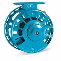 Tibor Reels Tibor Signature Series 5-6 Reels 121 Tibor Reels Tibor Signature Series 5-6 Reels -LINES & LEADERS Store 5 6 Aqua Black hub