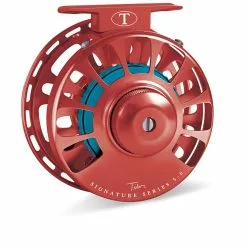 Tibor Reels Tibor Signature Series 5-6 Reels 129 Tibor Reels Tibor Signature Series 5-6 Reels -LINES & LEADERS Store 5 6 Red Aqua hub