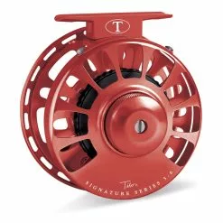 Tibor Reels Tibor Signature Series 5-6 Reels 130 Tibor Reels Tibor Signature Series 5-6 Reels -LINES & LEADERS Store 5 6 Red Black hub