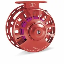 Tibor Reels Tibor Signature Series 5-6 Reels 135 Tibor Reels Tibor Signature Series 5-6 Reels -LINES & LEADERS Store 5 6 Red Pink hub