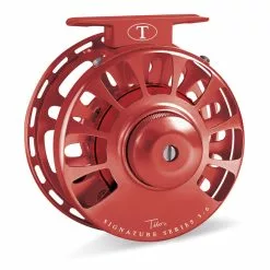 Tibor Reels Tibor Signature Series 5-6 Reels 136 Tibor Reels Tibor Signature Series 5-6 Reels -LINES & LEADERS Store 5 6 Red Red hub