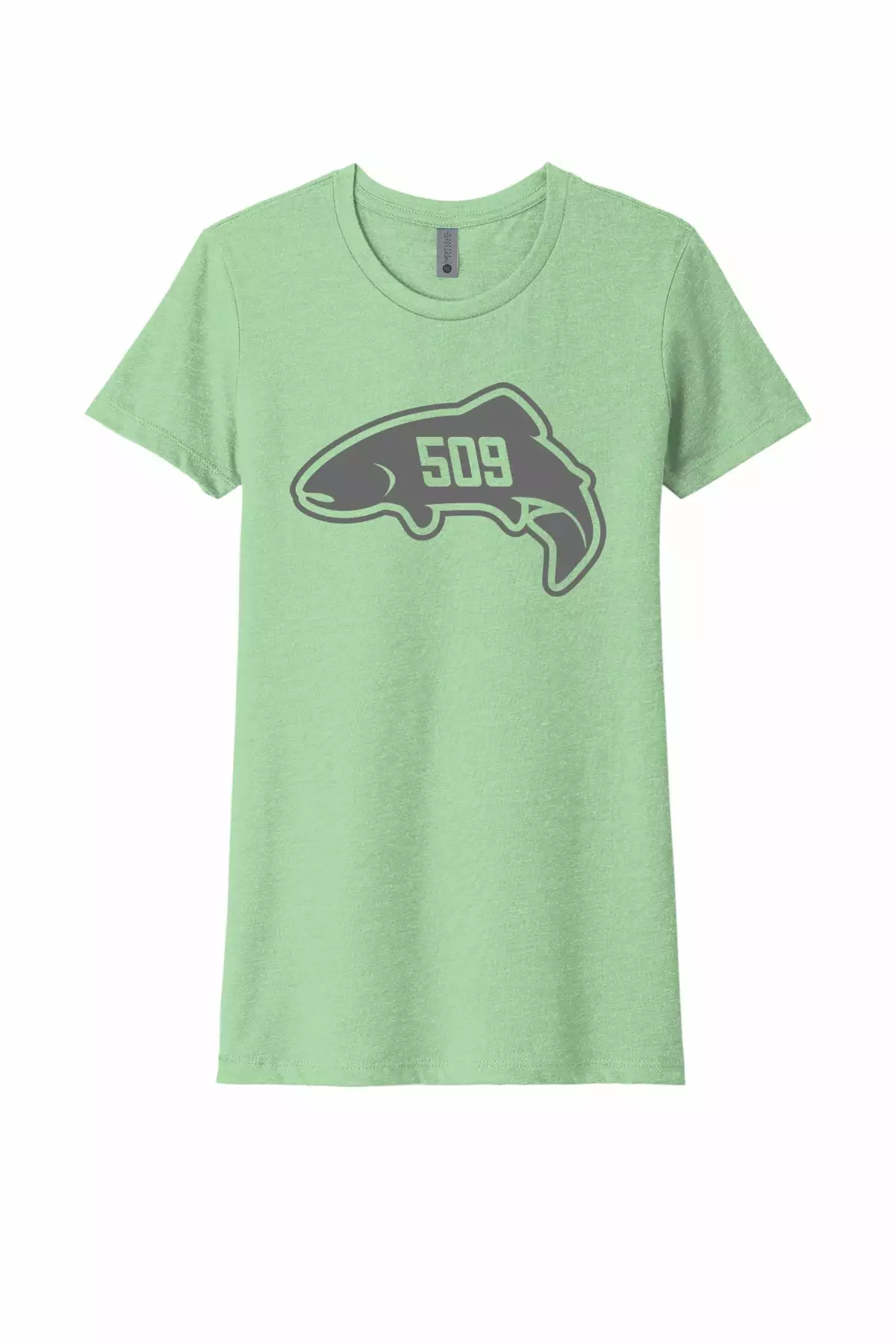Shirtworks 509 Trout T-Shirt // Women's Mint 3 Shirtworks 509 Trout T-Shirt // Women's Mint