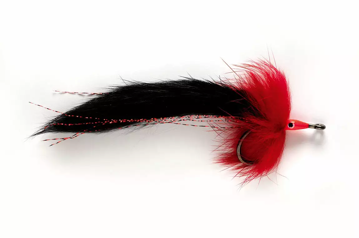 Tarpon Bunny Black Death 2/0 By Fulling Mill 3 Tarpon Bunny Black Death 2/0 By Fulling Mill