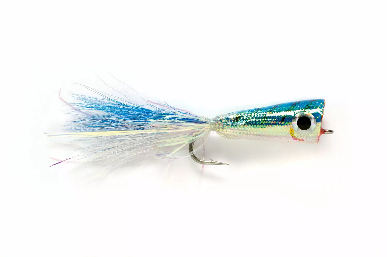 Mylar Popper By Fulling Mill // Saltwater Popper 2/0 4 Mylar Popper By Fulling Mill // Saltwater Popper 2/0 - Image 2