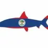 Mykiss Belize Bonefish Sticker -LINES & LEADERS Store BELIZEBONEFISH 01