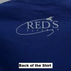 Shirtworks "509 Trout" Logo T-Shirt // 5XL Super Size Me -LINES & LEADERS Store Back of shirt