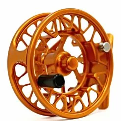 Galvan Brookie Fly Reel // Ultralight Trout Reel -LINES & LEADERS Store BrookieBurntOrange scaled