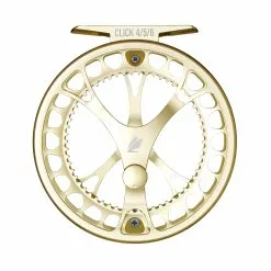 Far Bank Enterprises Sage Click Series Fly Reels 23 Far Bank Enterprises Sage Click Series Fly Reels -LINES & LEADERS Store CLICK Champagne Back