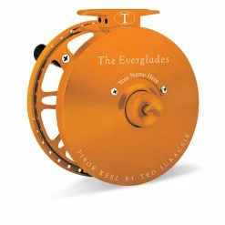 Tibor Reels Tibor Everglades Reel 7/8/9 - Saltwater Reel -LINES & LEADERS Store Ev Orange frame