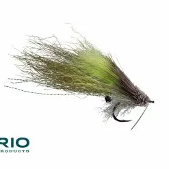 Far Bank Enterprises RIO's Truffle Shuffle // Tarpon And Snook Fly -LINES & LEADERS Store Flies Saltwater Flats RIO sTruffleShuffle Gray Chartreuse scaled