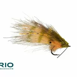Far Bank Enterprises RIO's Truffle Shuffle // Tarpon And Snook Fly -LINES & LEADERS Store Flies Saltwater Flats RIO sTruffleShuffle Olive Orange scaled