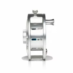 Hatch Outdoors Hatch Iconic Fly Reel // 11 Plus -LINES & LEADERS Store Iconic11PlusReel ClearBlue LargeArbor Side