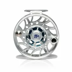 Hatch Outdoors Hatch Iconic Fly Reel // 11 Plus -LINES & LEADERS Store Iconic11PlusReel ClearBlue MidArbor Back