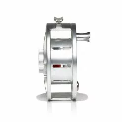 Hatch Outdoors Hatch Iconic Fly Reel // 11 Plus -LINES & LEADERS Store Iconic11PlusReel Clearred LargeArbor Side