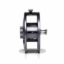 Hatch Outdoors Hatch Iconic Fly Reel // 11 Plus -LINES & LEADERS Store Iconic11Plusreel greyBlack MidArbor Side