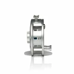 Hatch Outdoors Hatch Iconic Fly Reel // 5 Plus -LINES & LEADERS Store Iconic5PlusReel ClearBlue LargeArbor Side