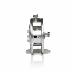 Hatch Outdoors Hatch Iconic Fly Reel // 5 Plus -LINES & LEADERS Store Iconic5PlusReel ClearRed MidArbor Side