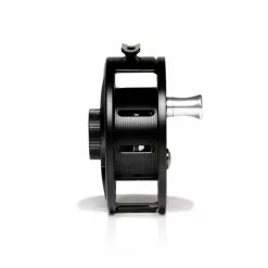 Hatch Outdoors Hatch Iconic Fly Reel // 9 Plus -LINES & LEADERS Store Iconic9PlusReel BlackSilver LargeArbor Side