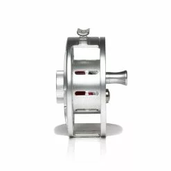 Hatch Outdoors Hatch Iconic Fly Reel // 9 Plus -LINES & LEADERS Store Iconic9PlusReel ClearRed MidArbor Side