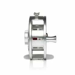 Hatch Outdoors Hatch Iconic Fly Reel // 9 Plus -LINES & LEADERS Store Iconic9PlusReel Clearred LargeArbor Side