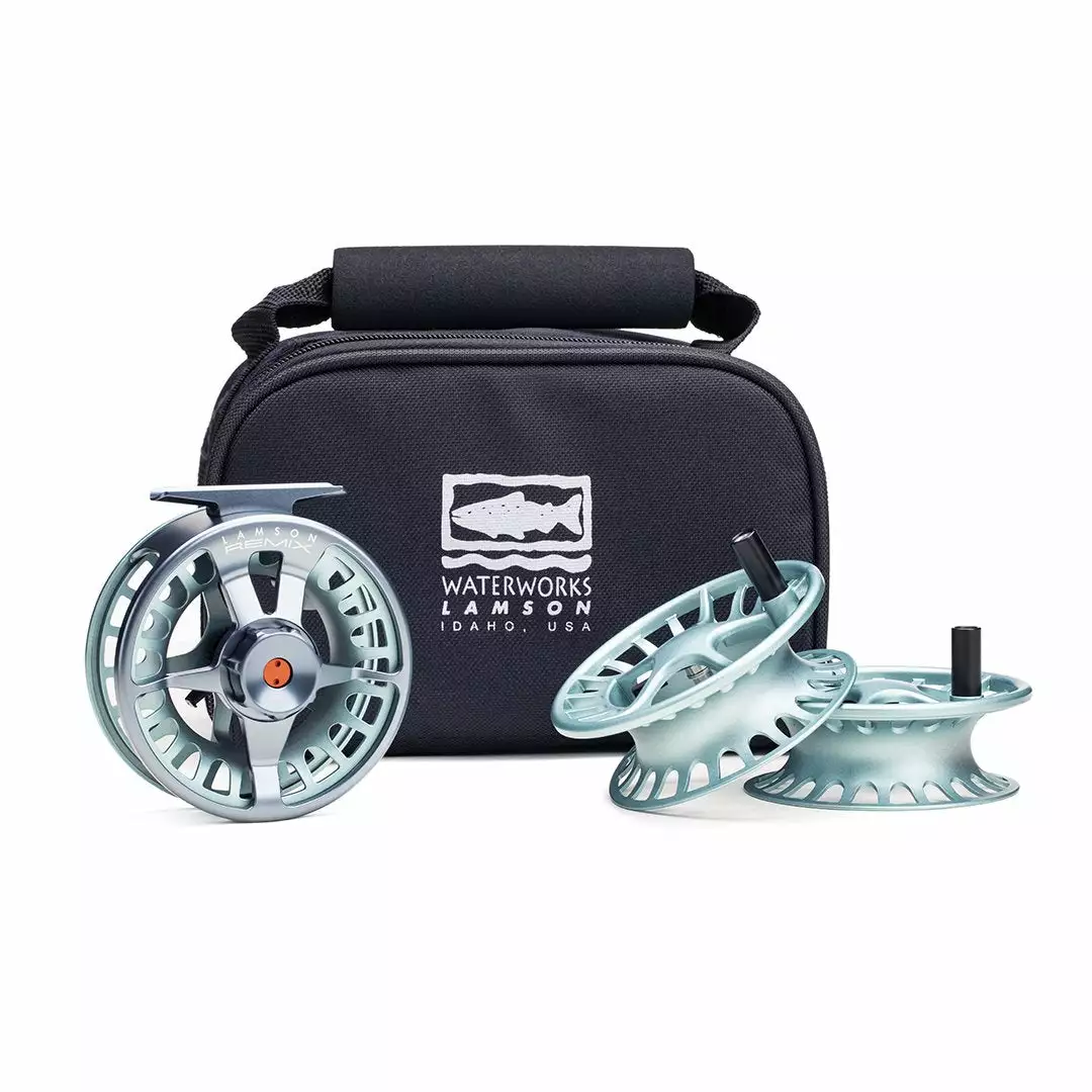 Waterworks-Lamson Remix (& Remix HD) 3-Pack Fly Fishing Reel And Spools 5 Waterworks-Lamson Remix (& Remix HD) 3-Pack Fly Fishing Reel And Spools - Image 3